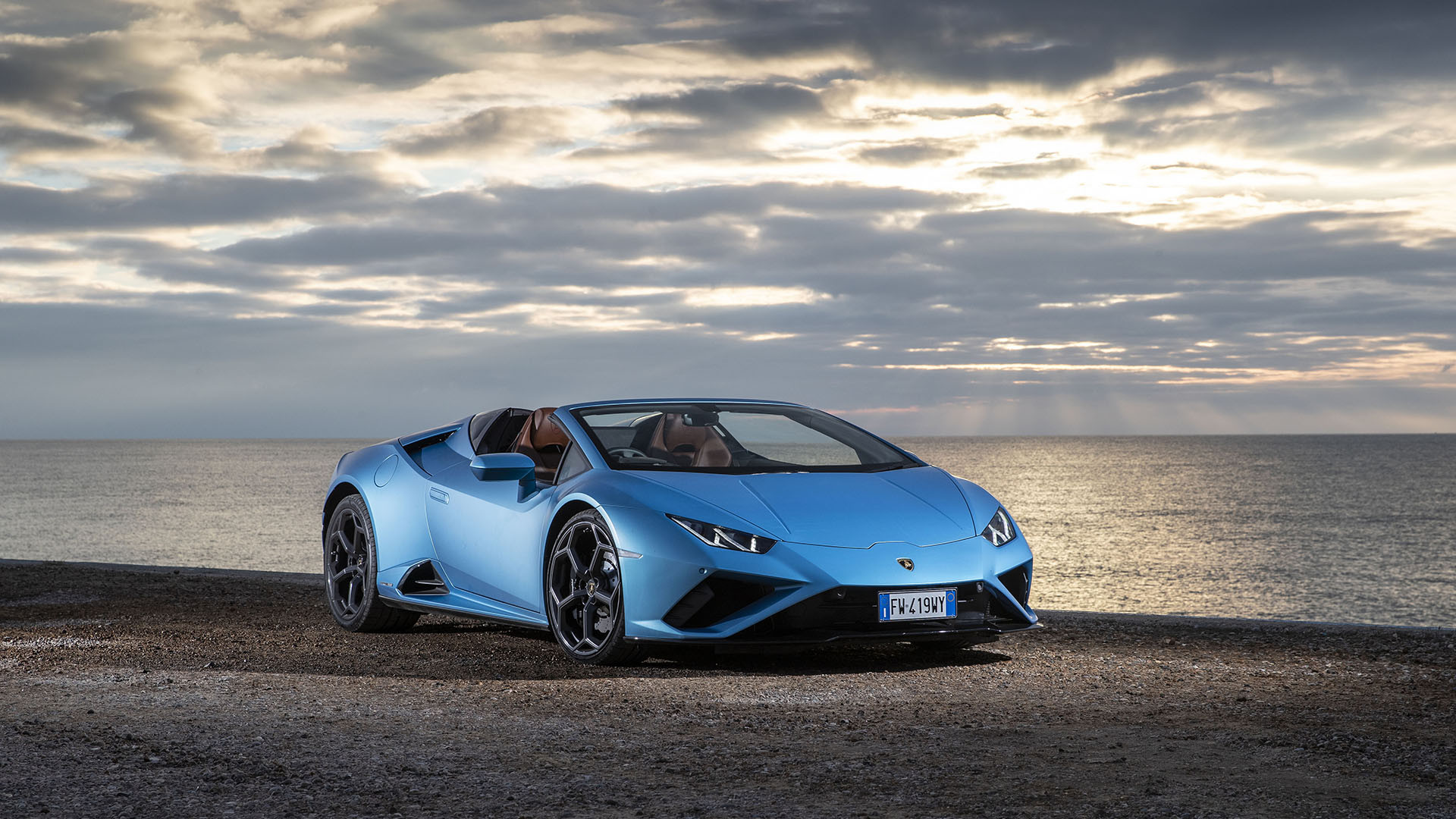 The Lamborghini Huracan Evo RWD Spyder Square Mile