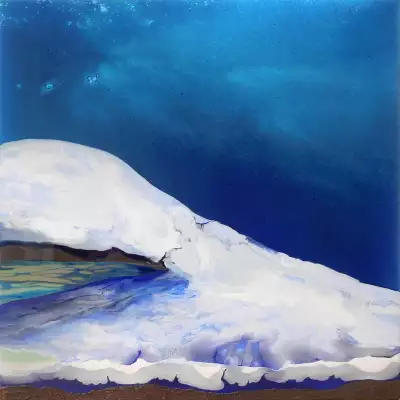 Mint Arts, Laura Fishman, Glacier Blue