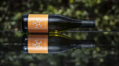 Litmus orange wine