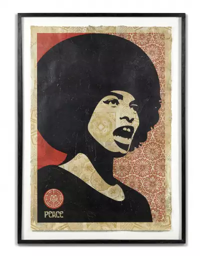 Obey Angela Davis - 2005.