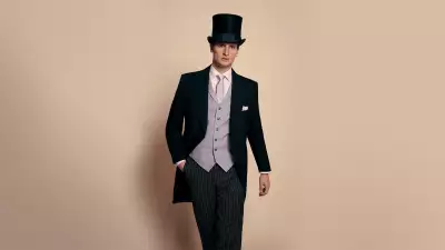 A classic morning suit from Oliver Brown.