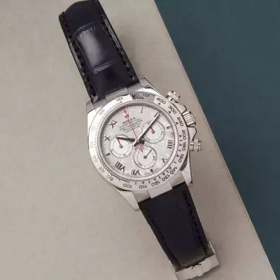18k White Gold Daytona Meteorite Dial ref. 116519