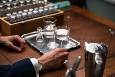 Cambridge Distillery gin martini