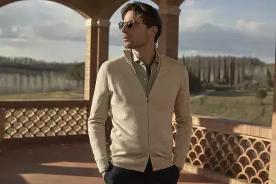 Luca Faloni oatmeal cardigan
