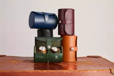 ETTINGER Capra double watch roll, &pound;290