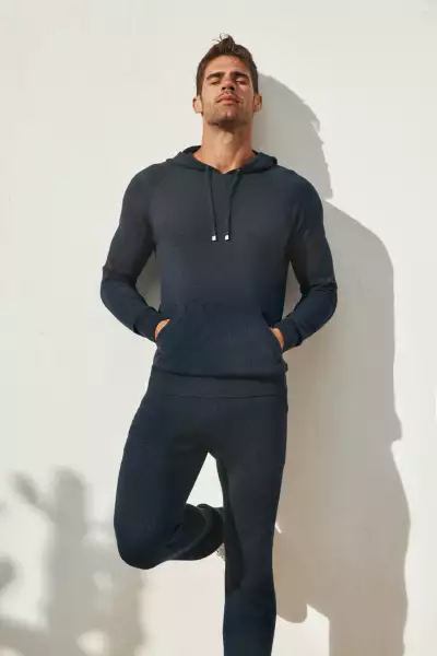 Ron Dorff Cotton cashmere hoodie and pants priced &pound;245 and &pound;220 respectively.