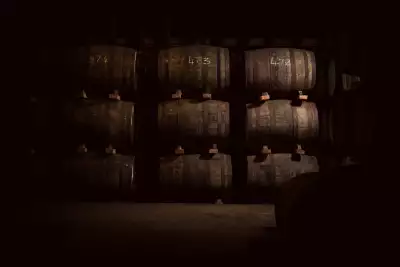 Balblair's traditional dunnage warehouse