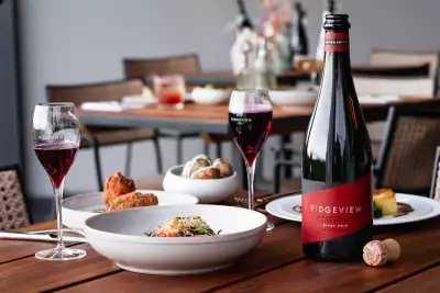 Ridgeview sparkling red wine Ridgeview sparkling red wine