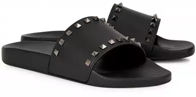 Valentino Garavani Rockstud rubber sliders