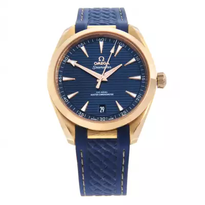 Omega 18ct rose gold Seamaster Co-Axial wrist watch