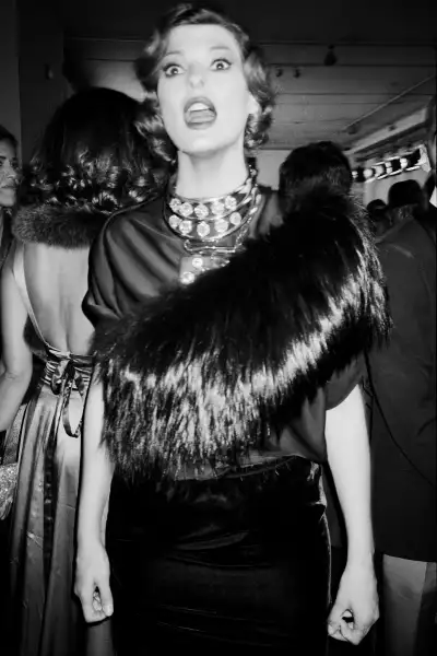 Linda Evangelista, Party Milan, Vanity Fair Italia, 2010