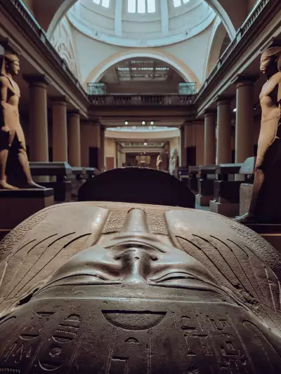 Mummy in a museum