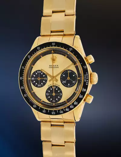 Rolex Daytona - Paul Newman Lemon, ref. 6264 in 18 karat yellow gold Rolex Daytona - Paul Newman Lemon, ref. 6264 in 18 karat yellow gold