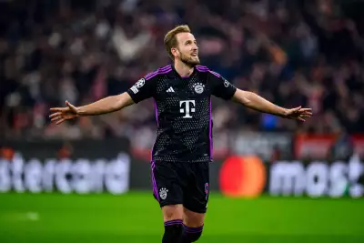 Munich, Germany. 08th Nov, 2023. Soccer: Champions League, Bayern Munich - Galatasaray Istanbul, Group stage, Group A, Matchday 4, Allianz Arena. Munich's Harry Kane celebrates after his goal to make it 1:0.