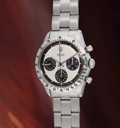 Rolex, A stunning and exceptionally well-preserved stainless steel chronograph wristwatch with &ldquo;Paul Newman&rdquo; dial, tachymeter bezel, and bracelet, Circa 1968