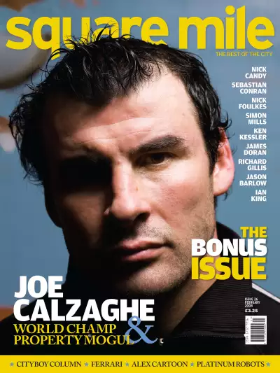 Joe Calzaghe for Square Mile Joe Calzaghe for Square Mile
