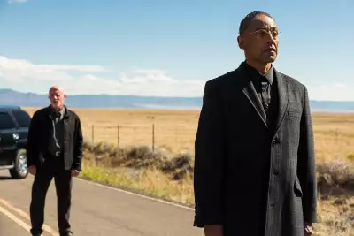 Giancarlo Esposito and Jonathan Banks in Better Call Saul