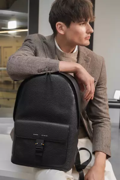 Grams(28) Leather Backpack Grams(28) Leather Backpack