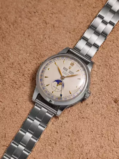 Rolex &ldquo;Padellone&rdquo; Reference 8171 in stainless steel