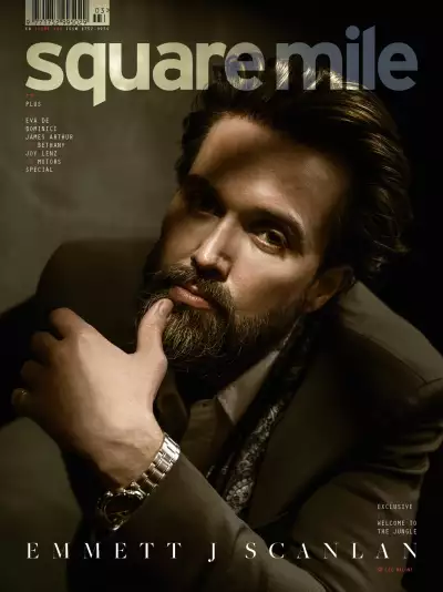 Emmett J Scanlan photographed by Lee Malone for Square Mile issue 199