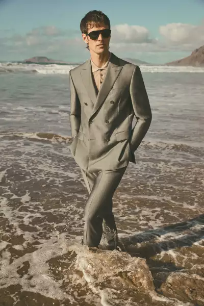Model wears Pal Zileri Be Effortless collection