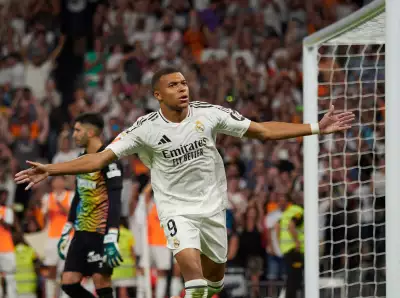 Kylian Mbappe, Real Madrid forward.