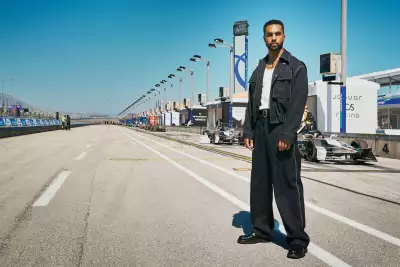 Lucien Laviscount at the Miami E-Prix
