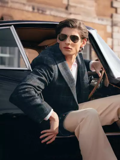 Walker Slater Tweed suiting