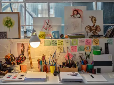 Inside Giles Deacon's studio
