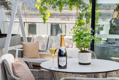 Nyetimber Summer Terrace at Angler