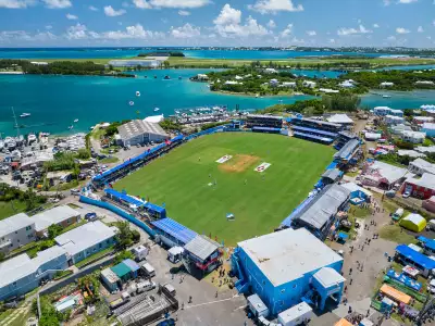 The Hamilton Oval of St George's, Bermuda The Hamilton Oval of St George's, Bermuda