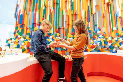 Lego waterfall Lego waterfall