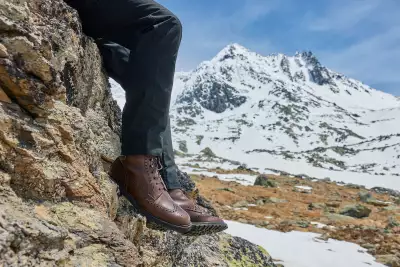 Crockett & Jones Islay 2 in Dark Brown Waterproof Sides