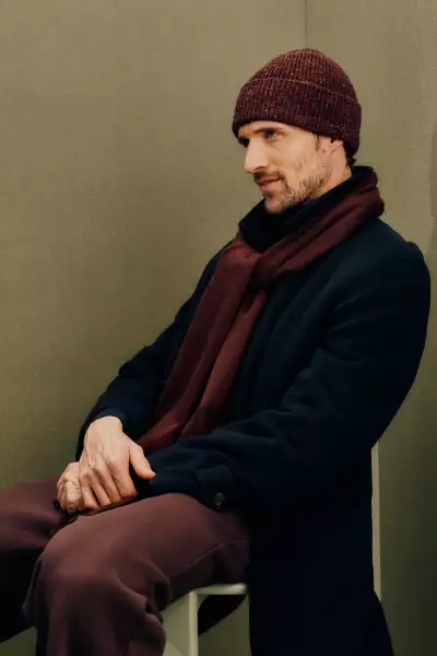 Lock & Co &lsquo;Patrick&rsquo; Donegal wool beanie, &pound;95, lockhatters.com