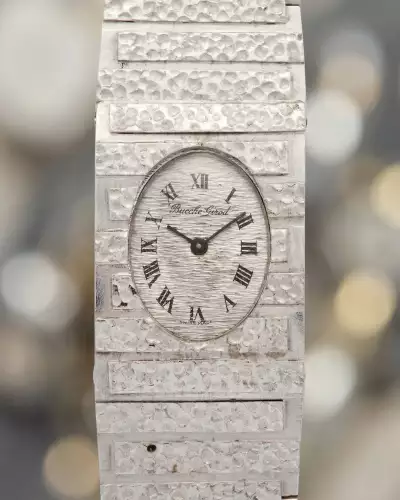 A Sculptural 1970 Bueche-Girod Watch A Sculptural 1970 Bueche-Girod Watch
