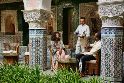 A couple in Marrakech, Marrakech-Safi, Morocco