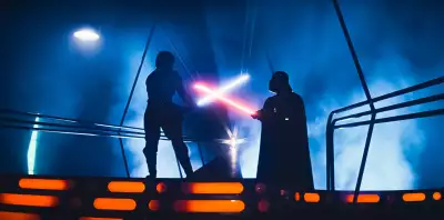 Genuine lightsabers from the Star Wars franchise tend to sell for around the £50,000-£100,000 mark