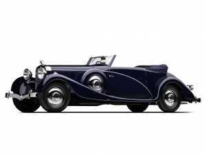 1934 Hispano Suiza J12 Vanvooren Cabriolet