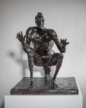 La Sauterelle, Moyenne, 1945 by Germaine Richier