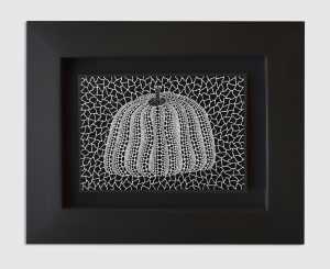 Pumpkin, 1990 by Yayoi Kusama (Galerie Von Vertes)