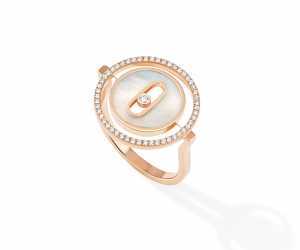 Messika Lucky Move White Mother-of-Pearl ring