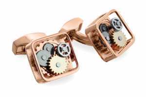 Square Gear Cufflink