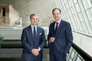 Vacheron Constantin CEO Louis Ferla with Max Hollein, Managing Director of Metropolitan Museum of Art