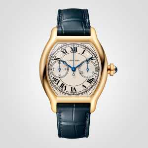 Cartier Tortue Monopoussoir Chronograph