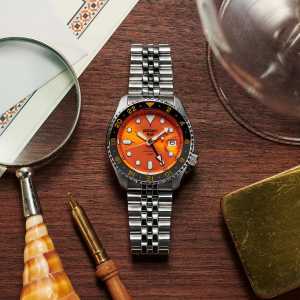 Seiko Seiko 5 Sports ‘Mikan Orange’ GMT SKX Re-Interpretation