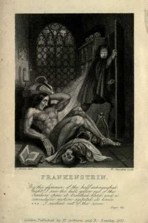 Frankenstein book