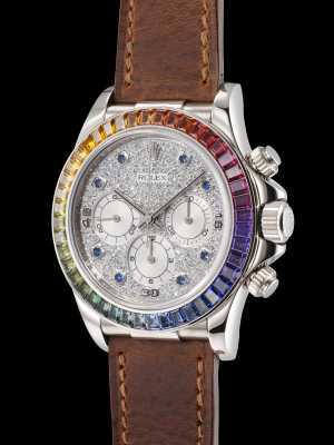 ROLEX Ref. 16599SAAEC, the first ever Daytona Rainbow