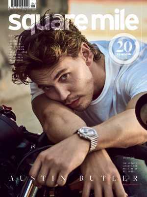 Austin Butler Square Mile issue 200 magazine cover photographed by Matthew Brookes Austin Butler Square Mile issue 200 magazine cover photographed by Matthew Brookes