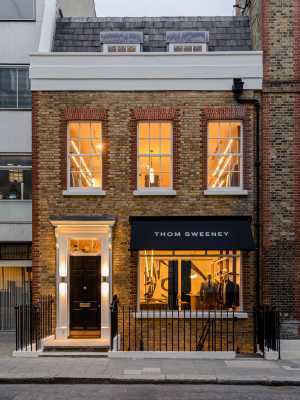 Thom Sweeney London store on Old Burlington Street Thom Sweeney London store on Old Burlington Street