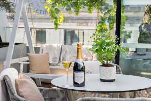 Nyetimber Summer Terrace at Angler Nyetimber Summer Terrace at Angler